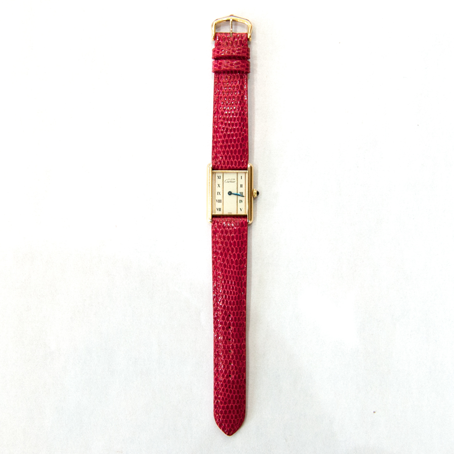 カルティエ 時計ベルト（Cartier）マストタンク【時計ベルトオーダー