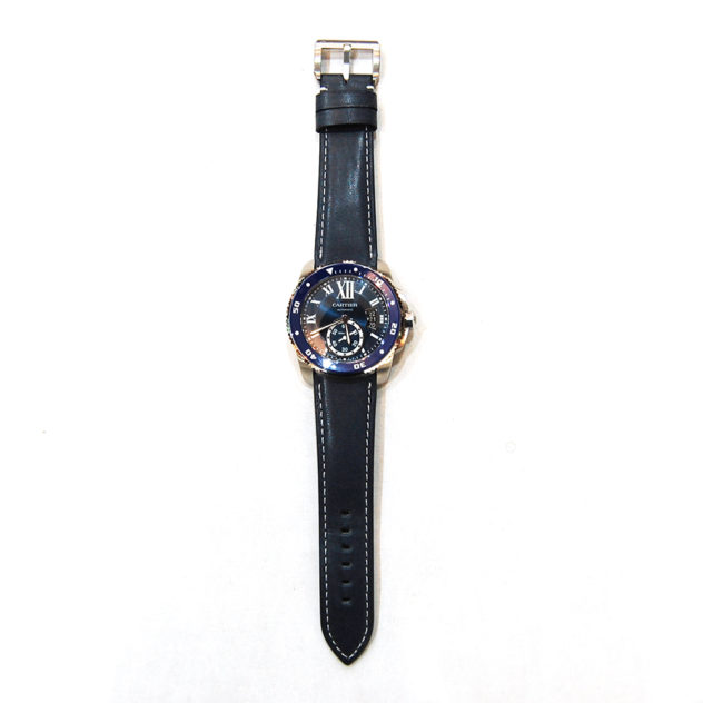 カルティエ 時計ベルト（Cartier）カリブル（Calibre DE Cartier）【時計ベルトオーダー】 ：腕時計ベルトオーダー専門店