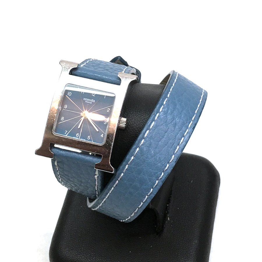 エルメス 時計ベルト（HERMES）HERMES H WATCH（エルメス Hウォッチロングベルト） ：腕時計ベルトオーダー専門店-エビスレザー 全国対応