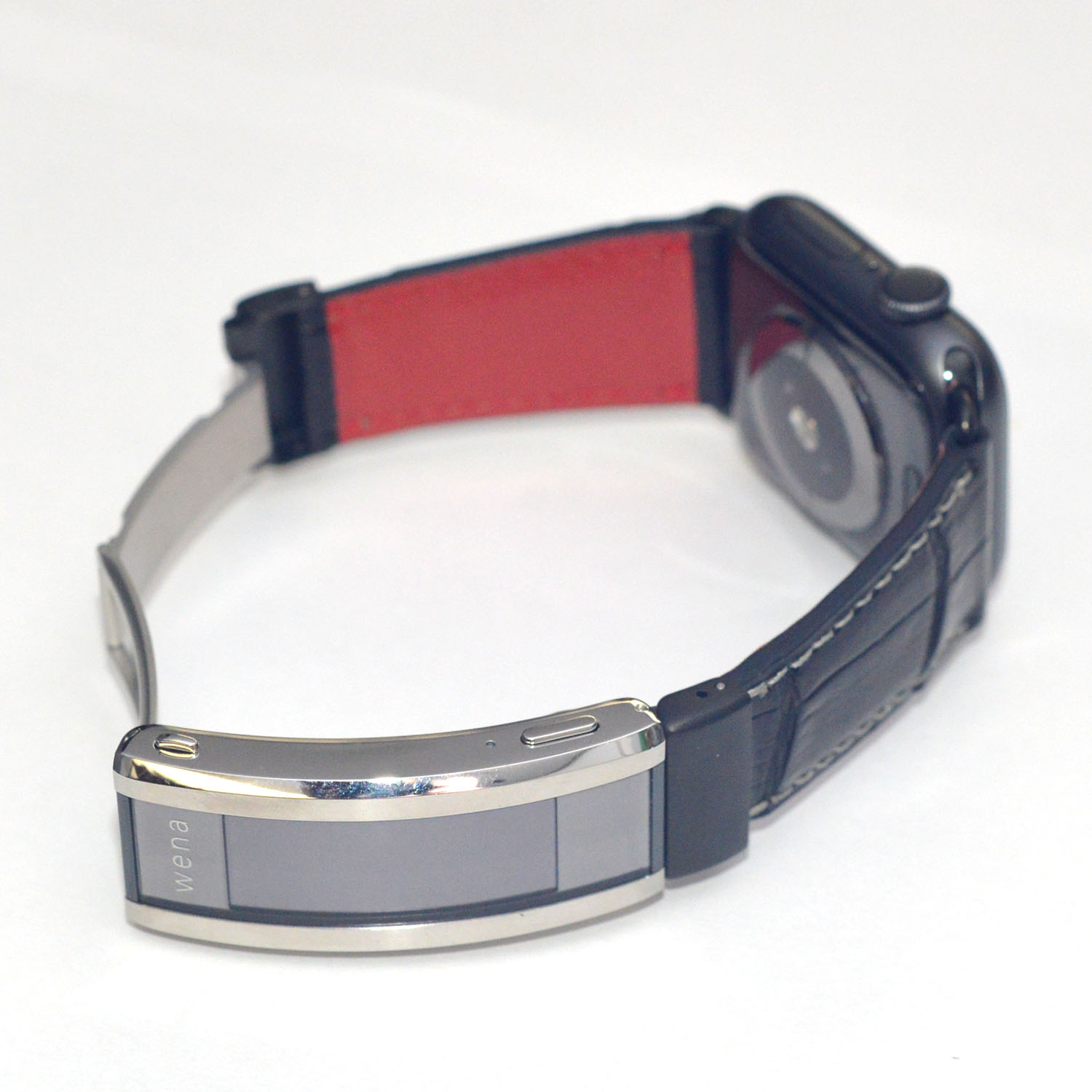 スマートウォッチ wena 3 rubber ＆ アップルウォッチ ：腕時計ベルト 