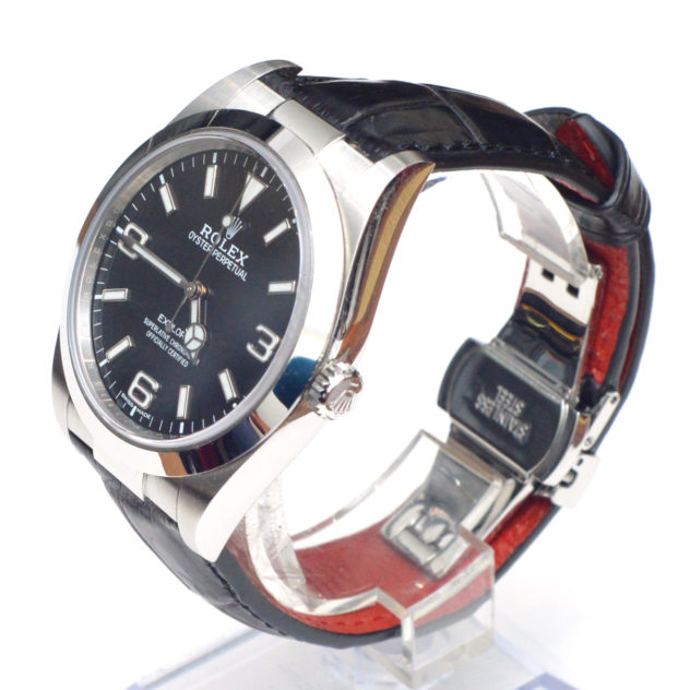 エクスプローラーI 革ベルト 交換事例