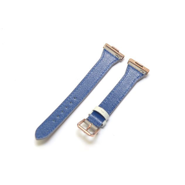 時計ベルト オーダー|シュリンクレザー・オークカラー×Huawei FIT4対応【エビスレザー】