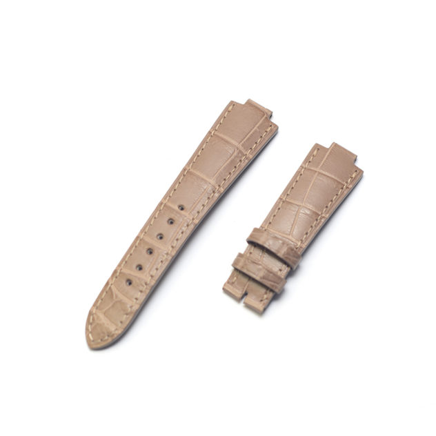 ショーメ 時計ベルトオーダー｜クロコダイル × マットミンク × 凸型ラグ対応