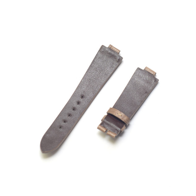 ショーメ 時計ベルトオーダー｜クロコダイル × マットミンク × 凸型ラグ対応